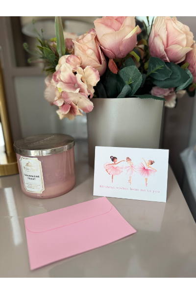 Greeting Card - Ballerina Wishes